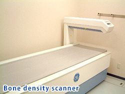 Bone density scanner