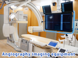 Angiography imaging equipment